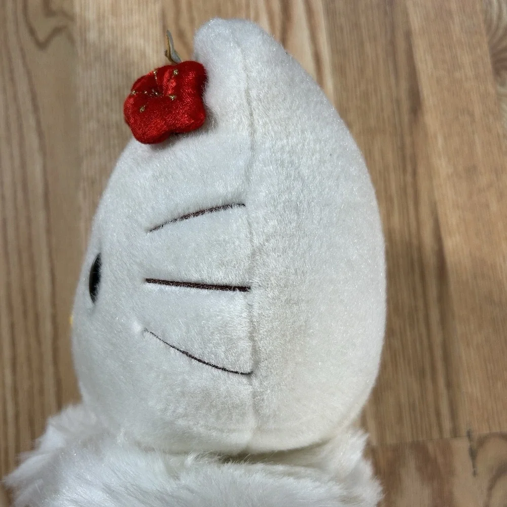 Authentic Hello Kitty Plush Doll Limited Edition 2002 Sanrio Kimono Dress *READ